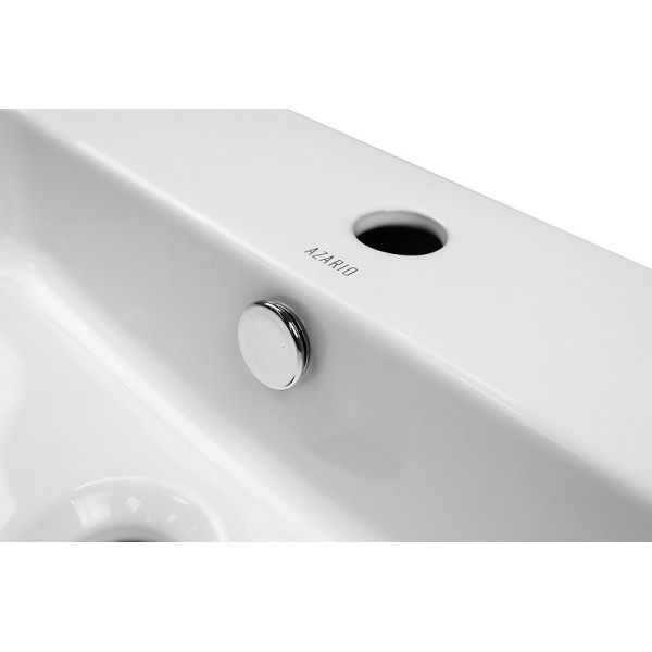 Раковина накладная Azario 48,5x41x12,5 белая (AZ-2258)