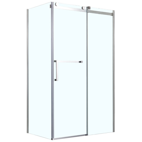 Душевое ограждение Azario Vancouver 80х1200х200 R стекло прозрачное профиль хром серебро (AZ-NKF1131 R 80)