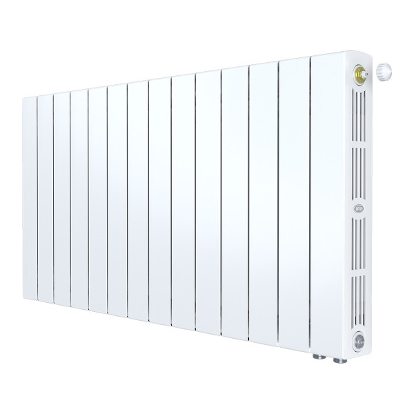 Радиатор биметаллический Rifar SUPReMO Ventil R 500 (14 секций, НП прав подкл. 50 мм.) (RS50014VR)