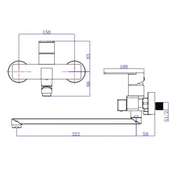 Смеситель для ванны и душа Esko Ekaterinburg хром (EK31) Смеситель для ванны и душа Esko Ekaterinburg хром (EK31)