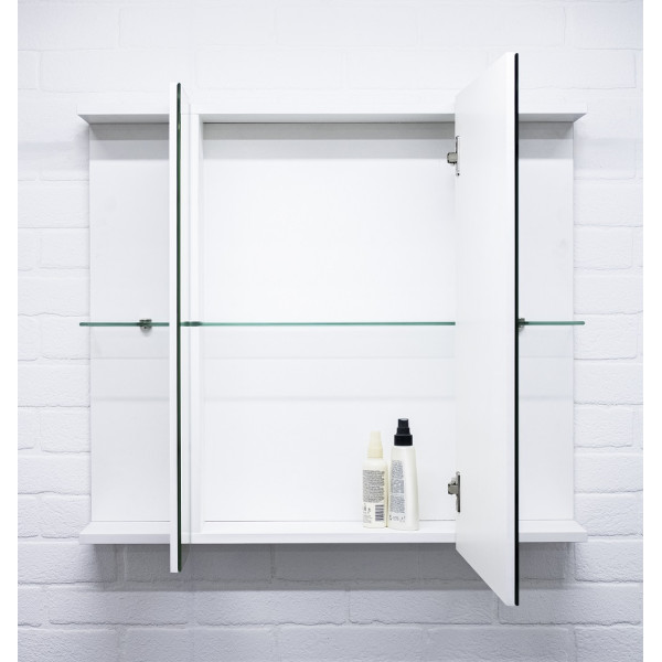 Шкаф зеркальный Мега 85 Айсберг Домино (DM4605HZ)