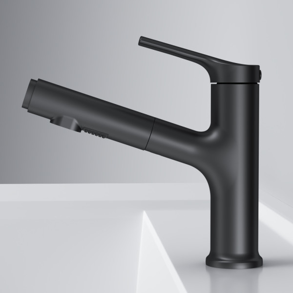 Смеситель для раковины AM.PM X-Joy черный (F85B02922) Смеситель для раковины AM.PM X-Joy черный (F85B02922)