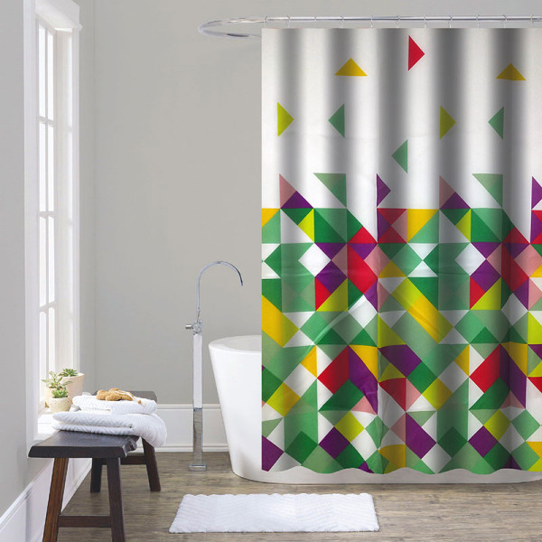 Шторка для ванны текстильная Melodia 180х2000 Яркие осколки (MZ-171) Шторка для ванны текстильная Melodia 180х2000 Яркие осколки (MZ-171)