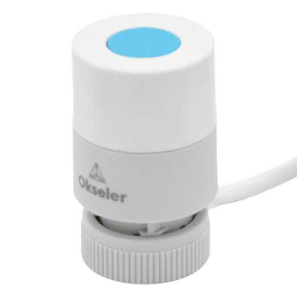 Сервопривод Okseler TurnOpen M30х1,5 с функцией ручного открывания 230 В NC (Oks01492)