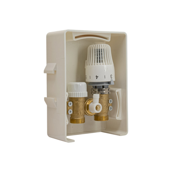 Модуль монтажный Okseler с внутренним термостатическим клапаном 1/2" (Oks00730)