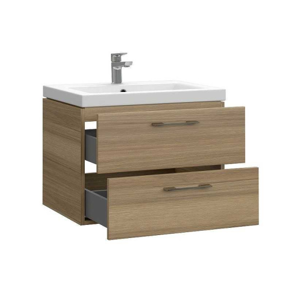 Тумба подвесная Cersanit Lara орех (63414)