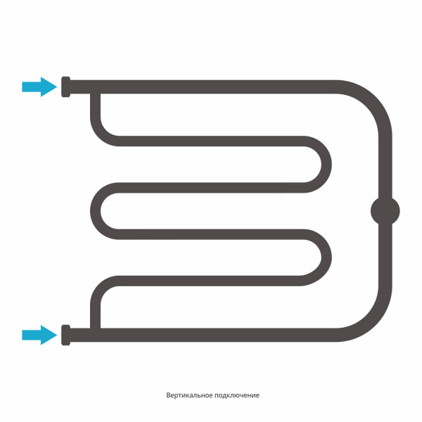 Полотенцесушитель водяной Сунержа Лира 2 полки+ 500х650 золотой (03-4012-5065)