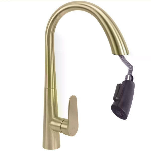 Смеситель для кухни Rea Ross золото матовое (REA-B5312) Смеситель для кухни Rea Ross золото матовое (REA-B5312)