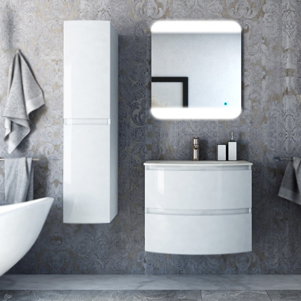 Тумба подвесная Cezares Vague 69x55 Bianco Lucido (44220) Тумба подвесная Cezares Vague 69x55 Bianco Lucido (44220)