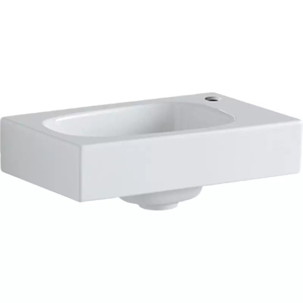 Раковина подвесная Geberit Citterio 45х30 с отверстием под смеситель справа, без перелива, KeraTect, белая (500.541.01.1) Раковина подвесная Geberit Citterio 45х30 с отверстием под смеситель справа, без перелива, KeraTect, белая (500.541.01.1)