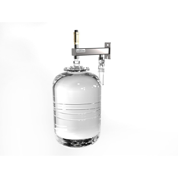 Консоль расширительного бака нижнего подключения Gidruss BKSS-18D.BASIS (нержавеющая сталь AISI 304, объем бака 8-18 л) (BK 18D1B 00)