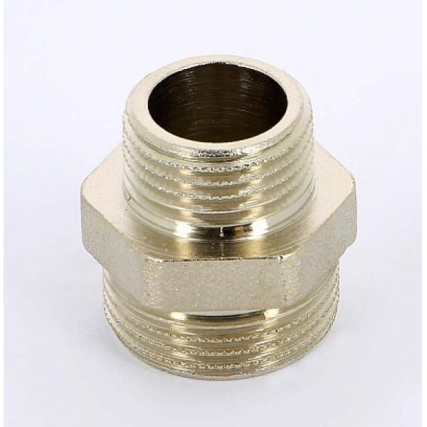 Ниппель переходной 1/2"х3/4" Uni-Fitt (никель) 600N3200