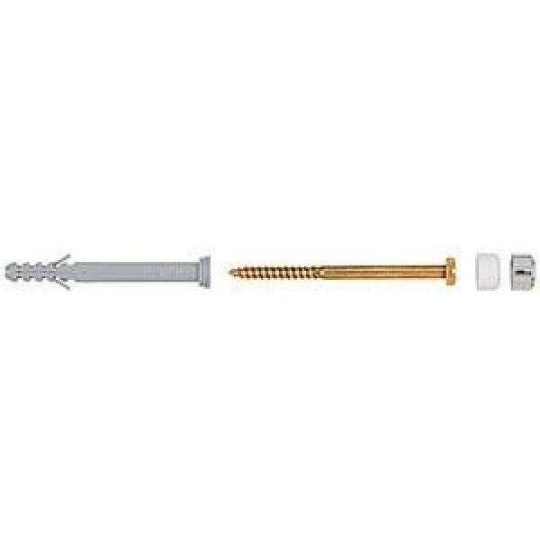Крепление для унитаза Fischer S 8 RD 80 WCR 2 дюбеля, 2 шурупа, 2 колпачка (60568)