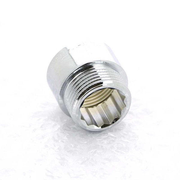 Удлинитель 1/2"х20 мм. Tiemme (хром) (1500060 / 1530C0420) Удлинитель 1/2"х20 мм. Tiemme (хром) (1500060 / 1530C0420)
