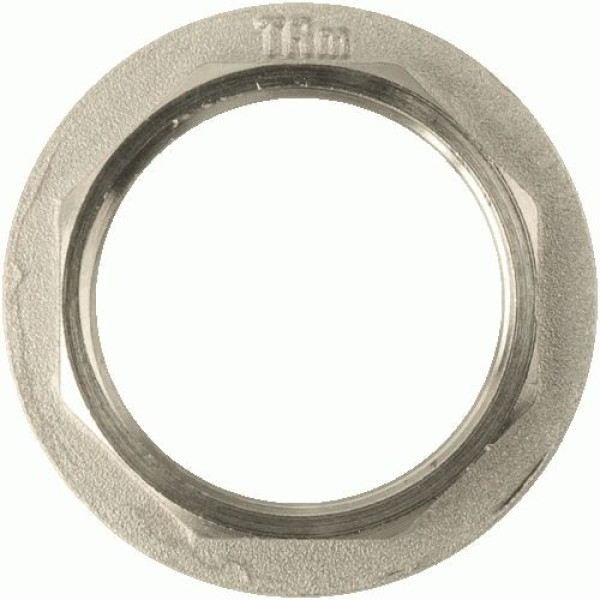 Контргайка 1 1/4" с ребордой TeRma (никель) (06054) Контргайка 1 1/4" с ребордой TeRma (никель) (06054)