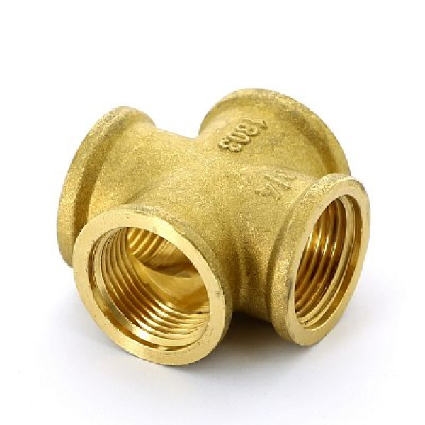 Крестовина 3/4" Uni-Fitt (латунь) 619G3333