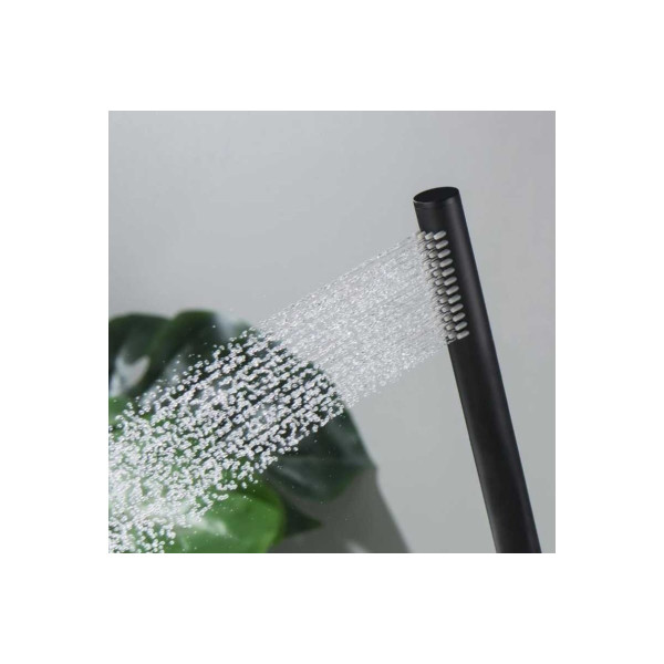 Лейка душевая Aquatek Европа черный матовый (AQ2002MB)