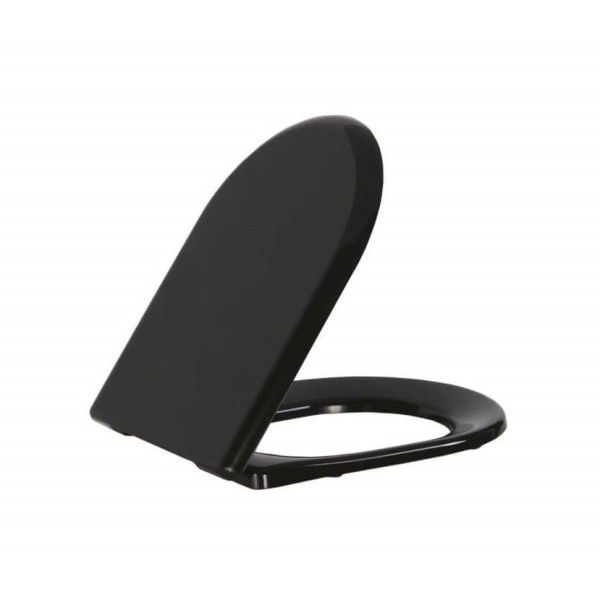 Сиденье для унитаза Creavit с микролифтом черный (KC0103.03.1300E)