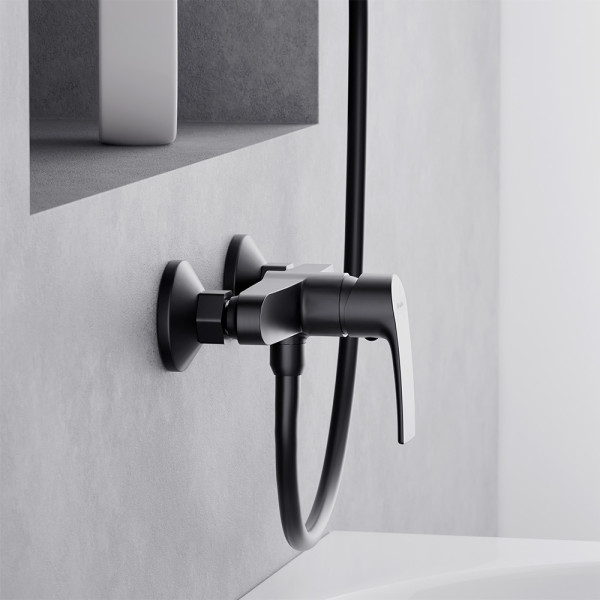 Смеситель для душа Damixa Eclipse 2.0 черный (482000300)