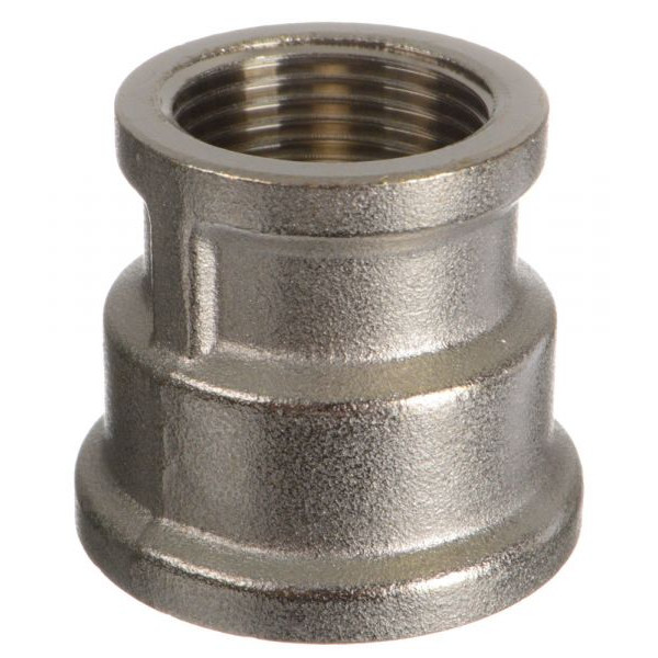 Муфта переходная 3/4"х1" TeRma (никель) (06080) Муфта переходная 3/4"х1" TeRma (никель) (06080)