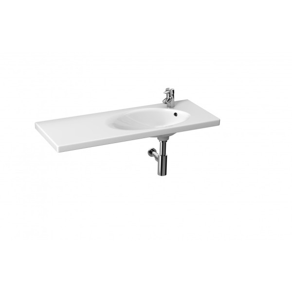 Раковина подвесная Roca Etna 100x38,5x16 белая (7.3270.0.900.0) Раковина подвесная Roca Etna 100x38,5x16 белая (7.3270.0.900.0)