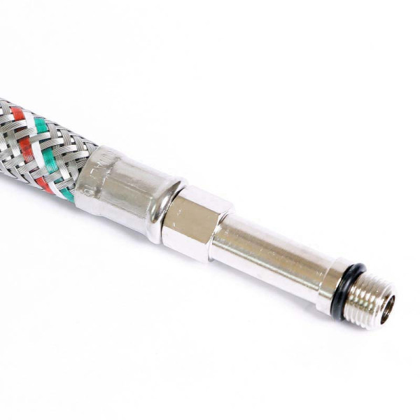 Подводка гибкая для смесителя Uni-Fitt 1000 мм 1/2"*МL10х1 удл. штуцер DN 8 оплётка из нерж. стали (503S2810) Подводка гибкая для смесителя Uni-Fitt 1000 мм 1/2"*МL10х1 удл. штуцер DN 8 оплётка из нерж. стали (503S2810)