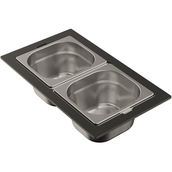 Контейнер Omoikiri DC-04-2-IN 376х220х100 сталь нержавеющая (4999084)