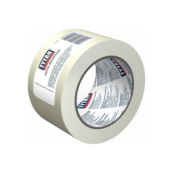 Лента клейкая малярная Tytan Professional 38ммx50м (белая) (80615)