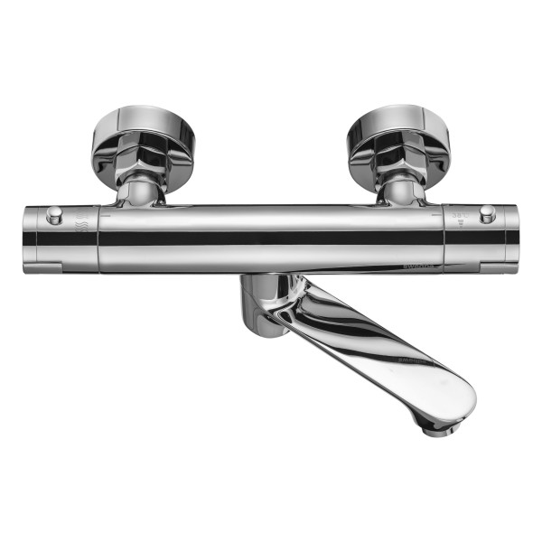 Смеситель для ванны и душа термостат Swedbe Mercury с повортн.изливом хром (9045) Смеситель для ванны и душа термостат Swedbe Mercury с повортн.изливом хром (9045)