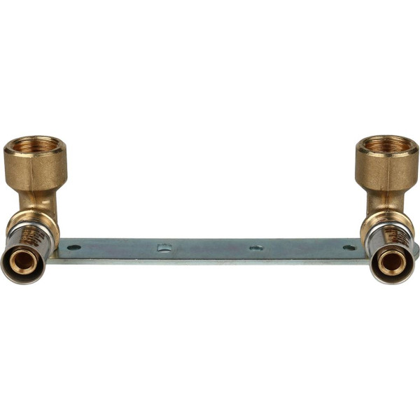 Водорозетка двойная 16x1/2" Stout (пресс) (SFP-0013-001216)