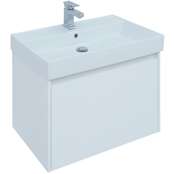 Тумба подвесная Aquanet Nova Lite 75 белый (1 ящик) (00242275)