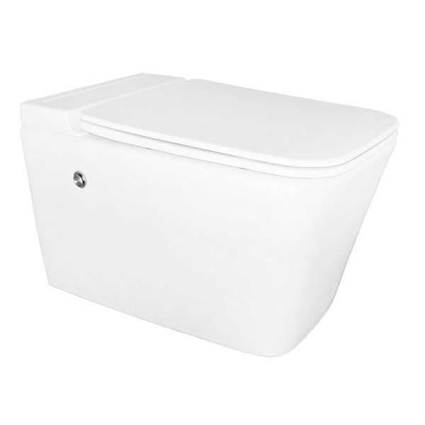 Унитаз подвесной Azario 590x360x380 белый (AZ-101C) Унитаз подвесной Azario 590x360x380 белый (AZ-101C)