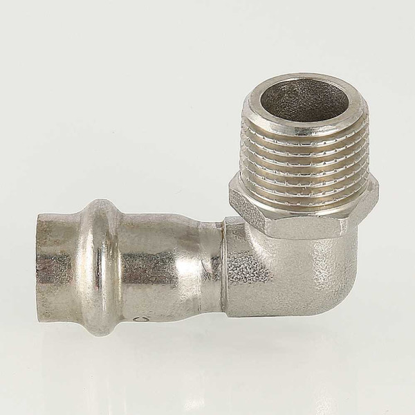 Переход угловой Valtec 18*1/2"Н (нерж.ст., пресс) (VTi.953.I.001804)