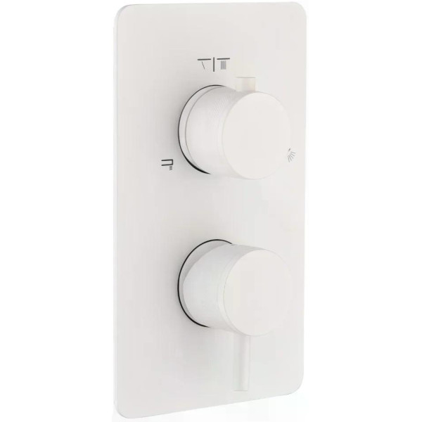 Смеситель для душа Boheme CELL MW (белый) (135-2-MW)