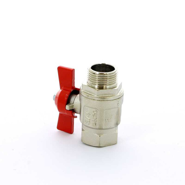 Кран Itap 3/4" ВН шаровый Ideal (красная бабочка) (0930034) Кран Itap 3/4" ВН шаровый Ideal (красная бабочка) (0930034)