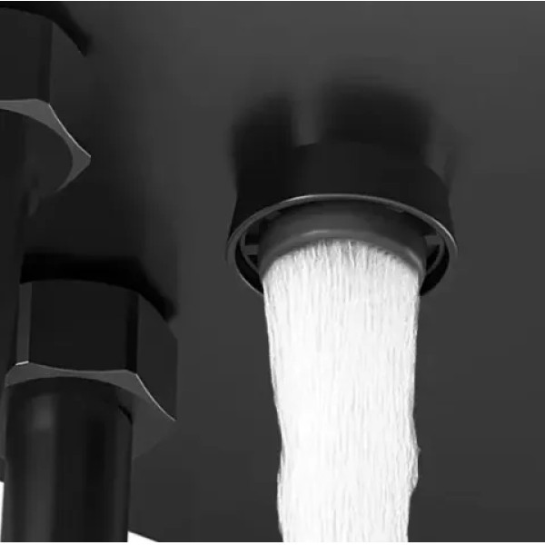 Душевая система термостатическая на четыре режима Rea Rob Nicel (REA-P6624)