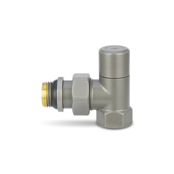 Клапан регулировочный угловой 1/2" Varmega VMDV01 (серый) (VMDV01-310404) Клапан регулировочный угловой 1/2" Varmega VMDV01 (серый) (VMDV01-310404)