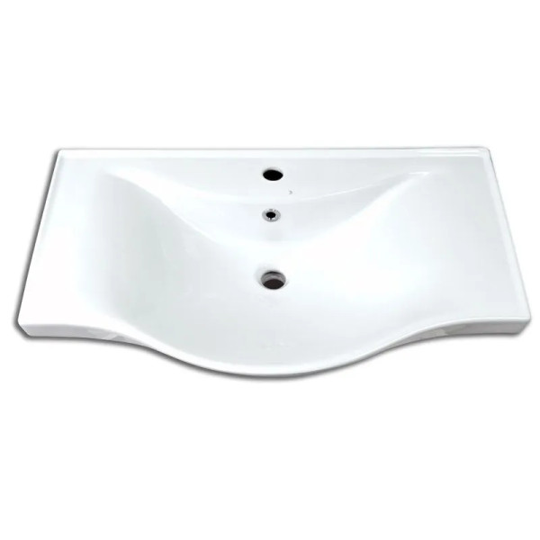 Раковина мебельная Lapino 80x45x17,5 белая (7080) Раковина мебельная Lapino 80x45x17,5 белая (7080)