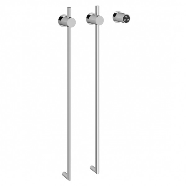 Полотенцесушитель электрический Abber Charme 345x800 хром (AH4002)