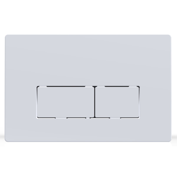 Клавиша смывная для инсталляции Azario двойная, квадратная, цвет белый (AZ-8200-0090/AZ-P58-0130) Клавиша смывная для инсталляции Azario двойная, квадратная, цвет белый (AZ-8200-0090/AZ-P58-0130)