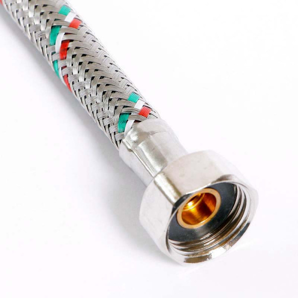 Подводка гибкая для смесителя Uni-Fitt 500 мм 1/2"*МL10х1 удл. штуцер DN 8 оплётка из нерж. стали (503S2805)