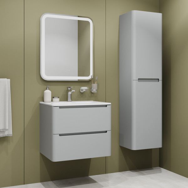 Тумба с умывальником подвесная Iddis Edifice 60x47 светло-серый (EDI60L0i95K) Тумба с умывальником подвесная Iddis Edifice 60x47 светло-серый (EDI60L0i95K)
