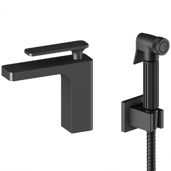 Смеситель для раковины Timo Torne черный, короткий излив (4360/03G) Смеситель для раковины Timo Torne черный, короткий излив (4360/03G)