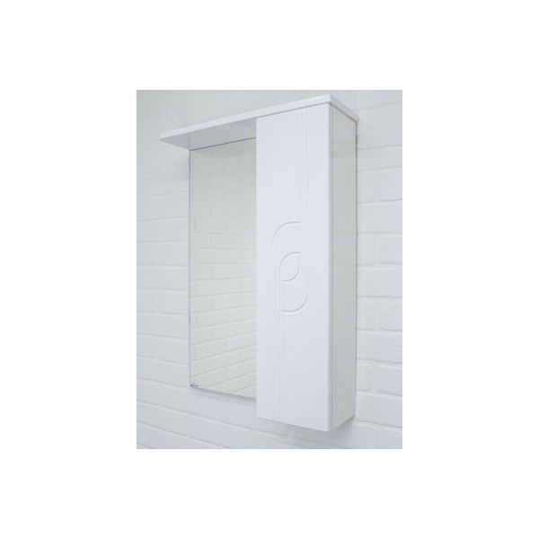 Шкаф зеркальный Домино Лилия 50 правый (DA2005HZ)