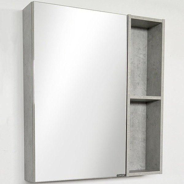 Шкаф зеркальный Comforty Осло 600x145x800 дуб светлый (00-00006490) Шкаф зеркальный Comforty Осло 600x145x800 дуб светлый (00-00006490)