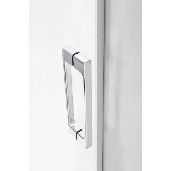 Душевая шторка для ванны Cezares Tandem-Soft 170x145 стекло прозрачное, профиль хром (TANDEM-SOFT-VF-2-170/145-C-Cr-IV)