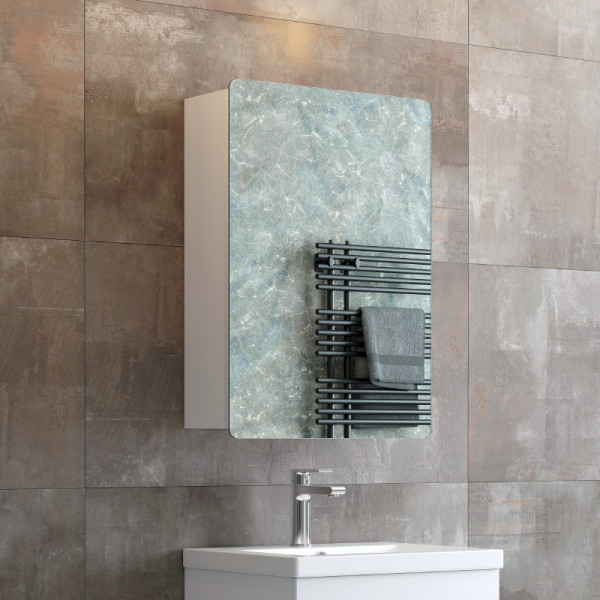 Шкаф зеркальный Melodia Универсал 50 (MFR80045WT) Шкаф зеркальный Melodia Универсал 50 (MFR80045WT)