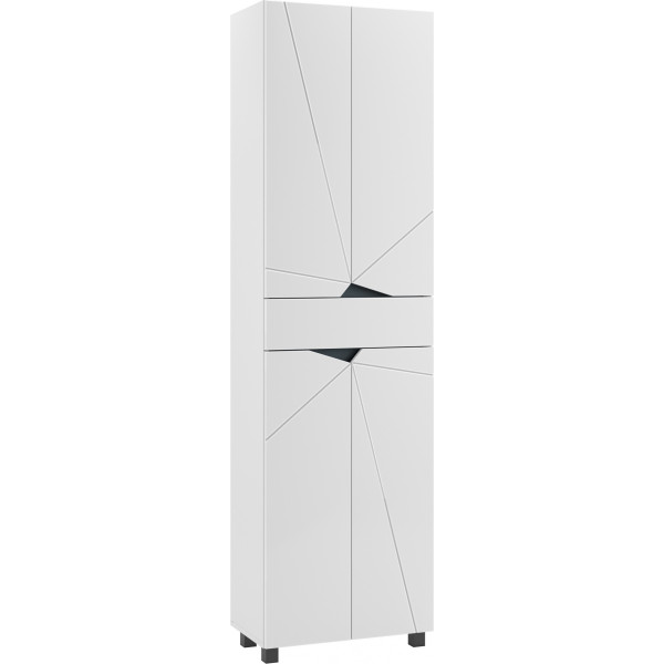 Пенал напольный Vector 55 с одним ящиком Домино (DV6605P)