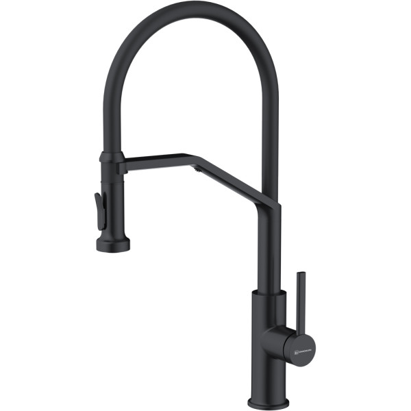 Смеситель для кухни Omoikiri Makkari 2 Plus-GB--BL графит/черный (4994495)