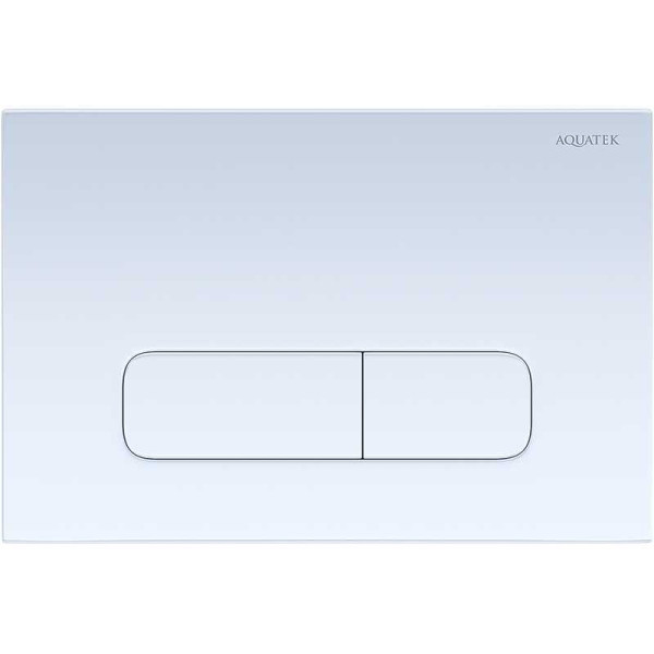 Клавиша смывная Aquatek белая (KDI0000013)